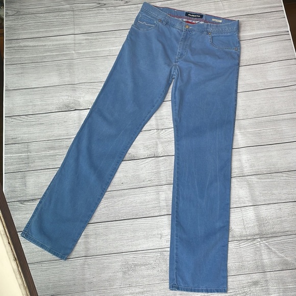 alberto Other - Alberto Jeans Pants Modern Fit Stone Fadeout Twill 34” x 34” Light Blue